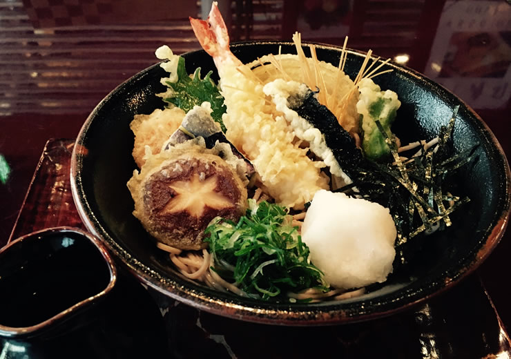 天おろしそば