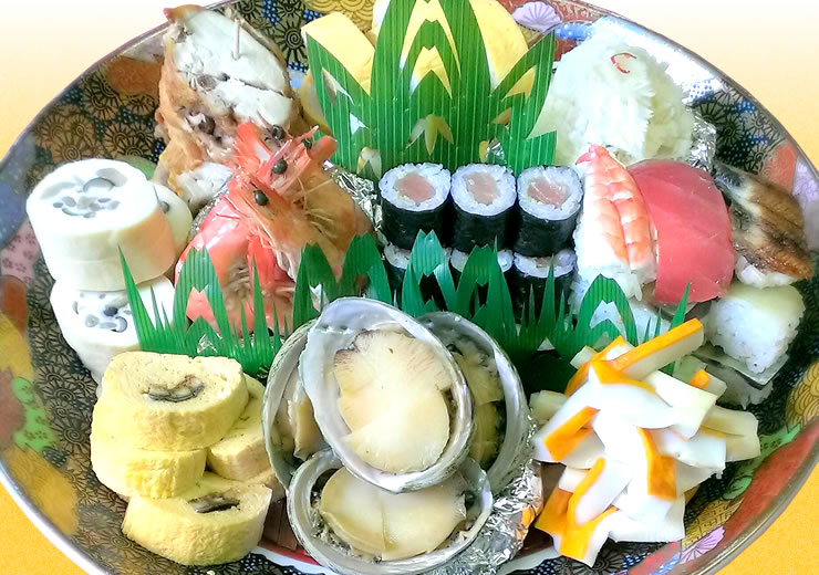 すしまぜ皿鉢料理