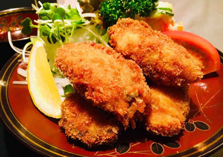 牡蠣フライ定食